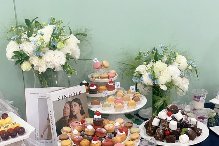 플라워 테이블 셋팅