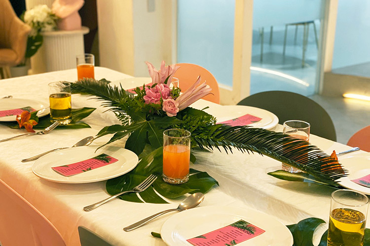 플라워 센터피스