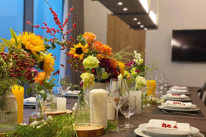 플라워 센터피스