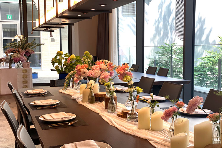 플라워 센터피스