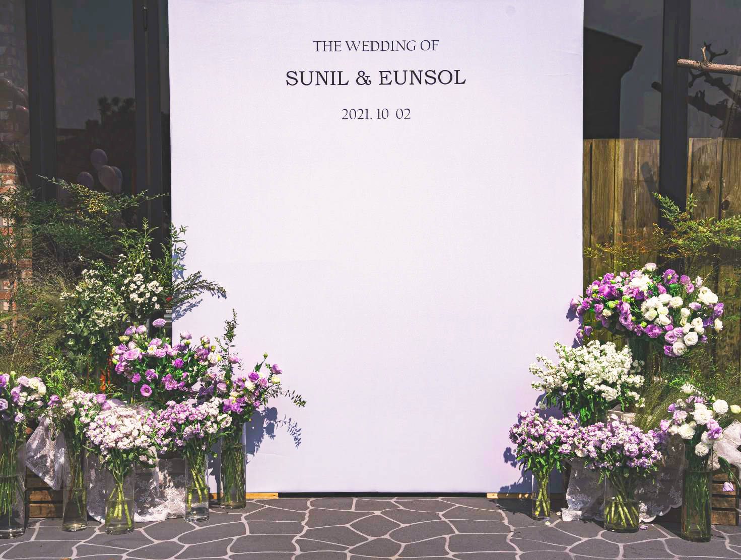 스몰웨딩 포토존