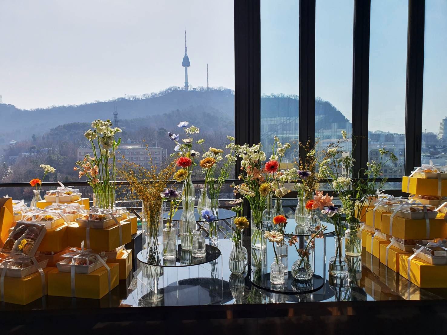 플라워 센터피스