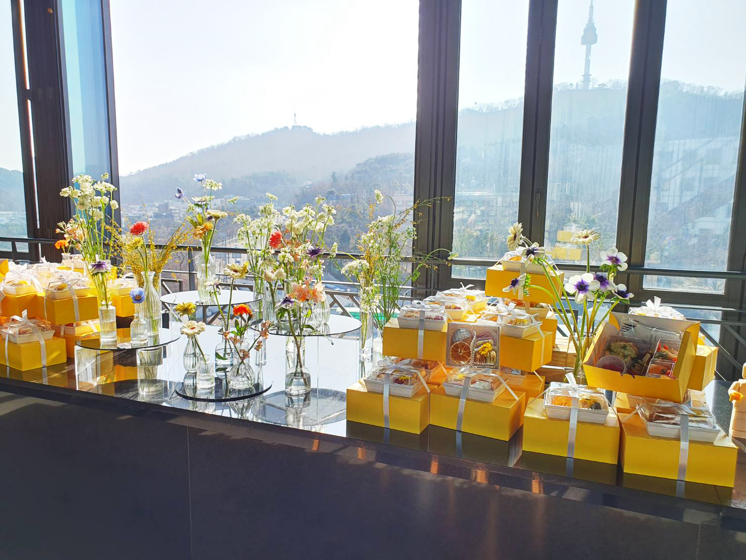 플라워 센터피스